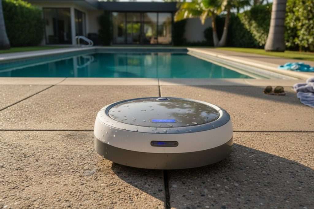 Robot piscine Zodiac : voyant ‘i’ clignote, que faire ?